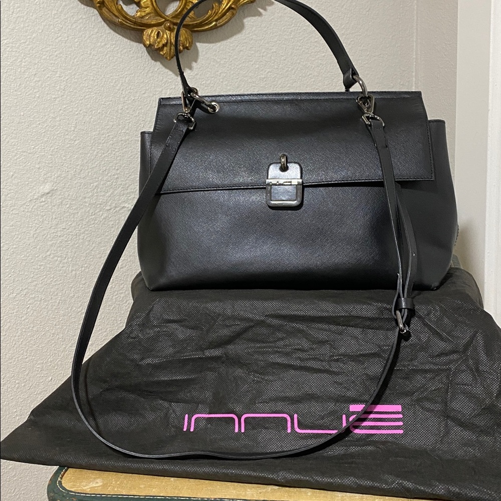 Innuē Classic Black Satchel